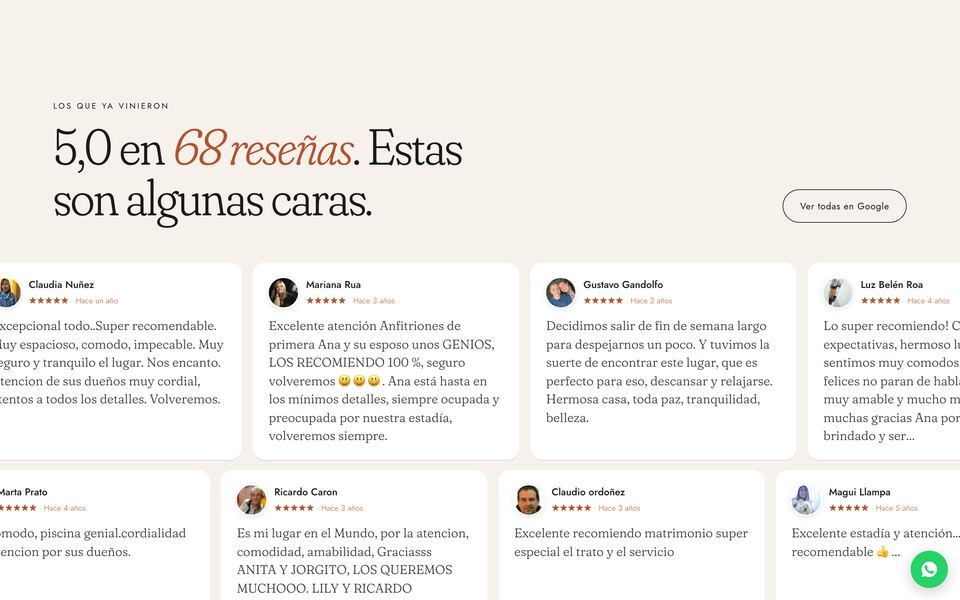 Reseñas de huéspedes de Alojamiento Olmos con su foto